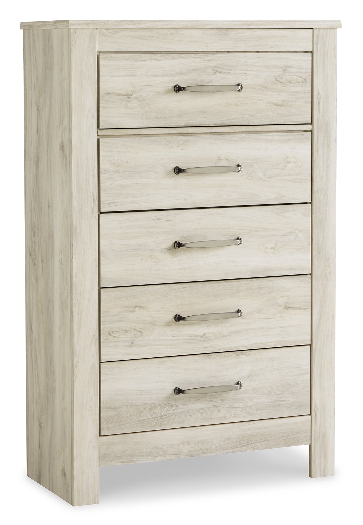 Bellaby Panel Headboard With Mirrored Dresser And Chest