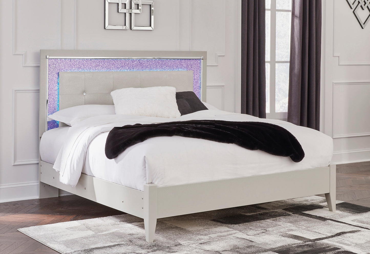 Ashley Express - Zyniden Upholstered Panel Bed