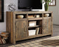 Sommerford LG TV Stand w/Fireplace Option