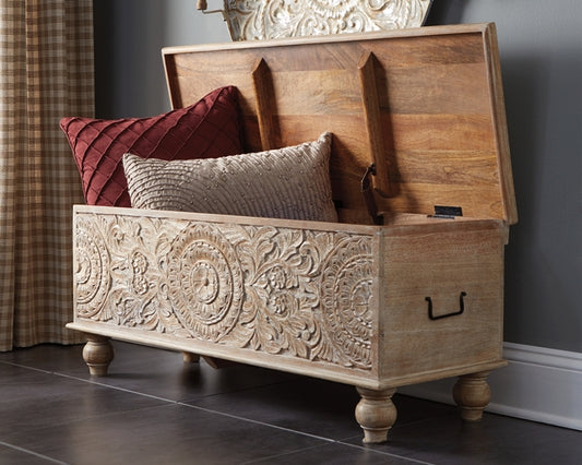 Ashley Express - Fossil Ridge Storage Bench