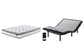 Ashley Express - 10 Inch Bonnell PT Mattress with Adjustable Base