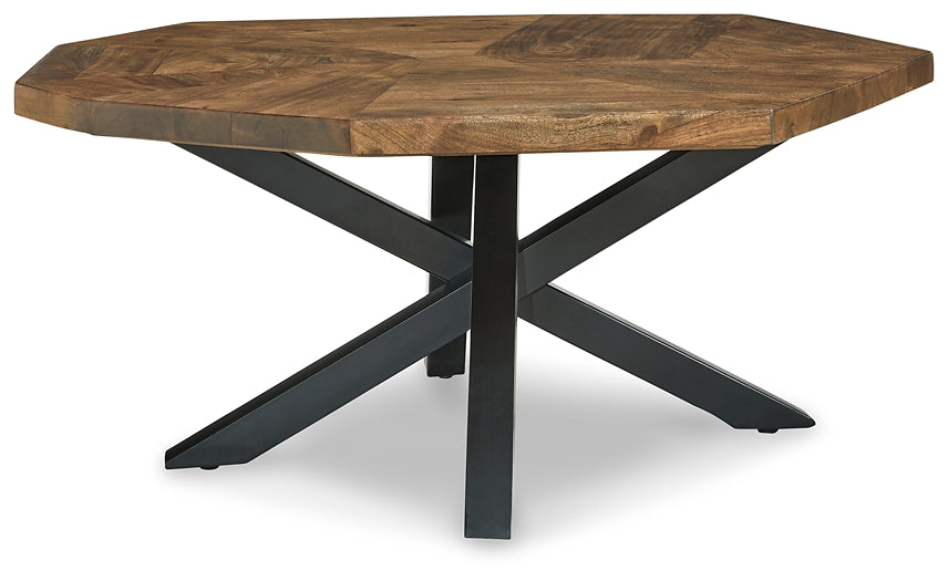 Ashley Express - Haileeton Coffee Table with 2 End Tables