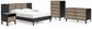 Ashley Express - Charlang Full Panel Platform Bed with Dresser, Chest and 2 Nightstands