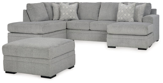 Casselbury 2-Piece Sectional with Ottoman
